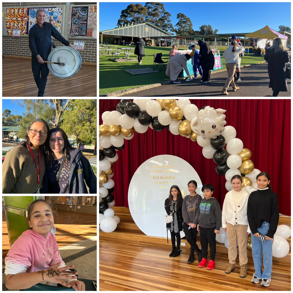 DrAMandel's tweet image. Wonderful Eid Al-Adha celebrations at @WattawaHtsPS P&amp;amp;C working with staff to bring the community together, to celebrate and to support a charity. Collaboration and connections that bring joy. @KarenSor23 @k_rigas @AmanyBitar1 @DebSummerhayes
