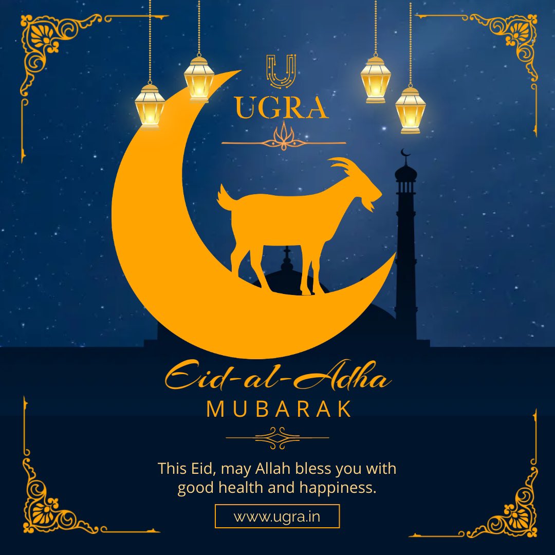 Eid vibes and smiles all around- Eid Mubarak to all #EidAlAdha2023 #eidgreetings #EidAlAdhaMubarak #EidMubarak2023 #festival #Bakrid2023 #ugra #ugraindia