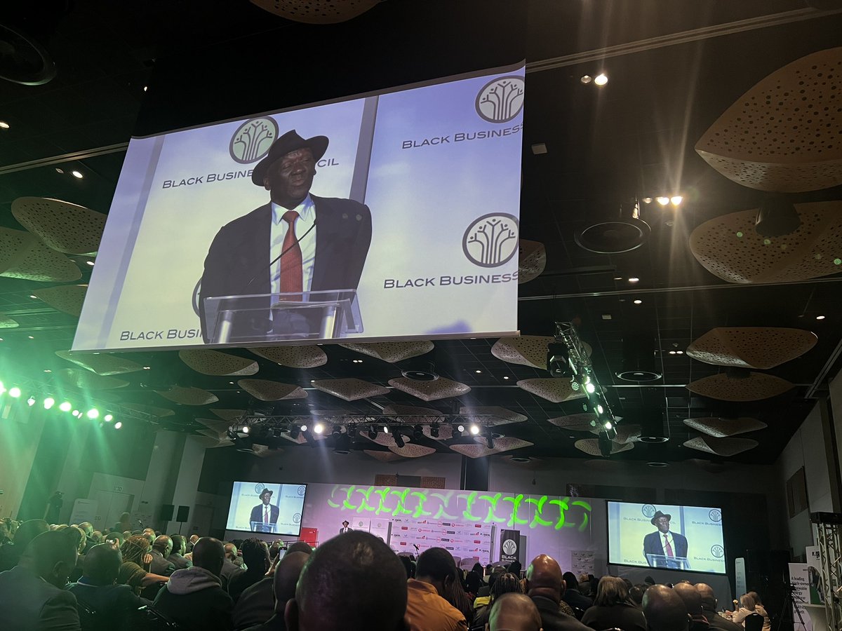 PhutiNgoepe's tweet photo. “Economic conditions drive criminal activity, we need to balance out the economy” @SAPoliceService minster Bheki Cele. Live from @BlackBCouncil summit @NetVestSA https://t.co/UQpm1l2OAh