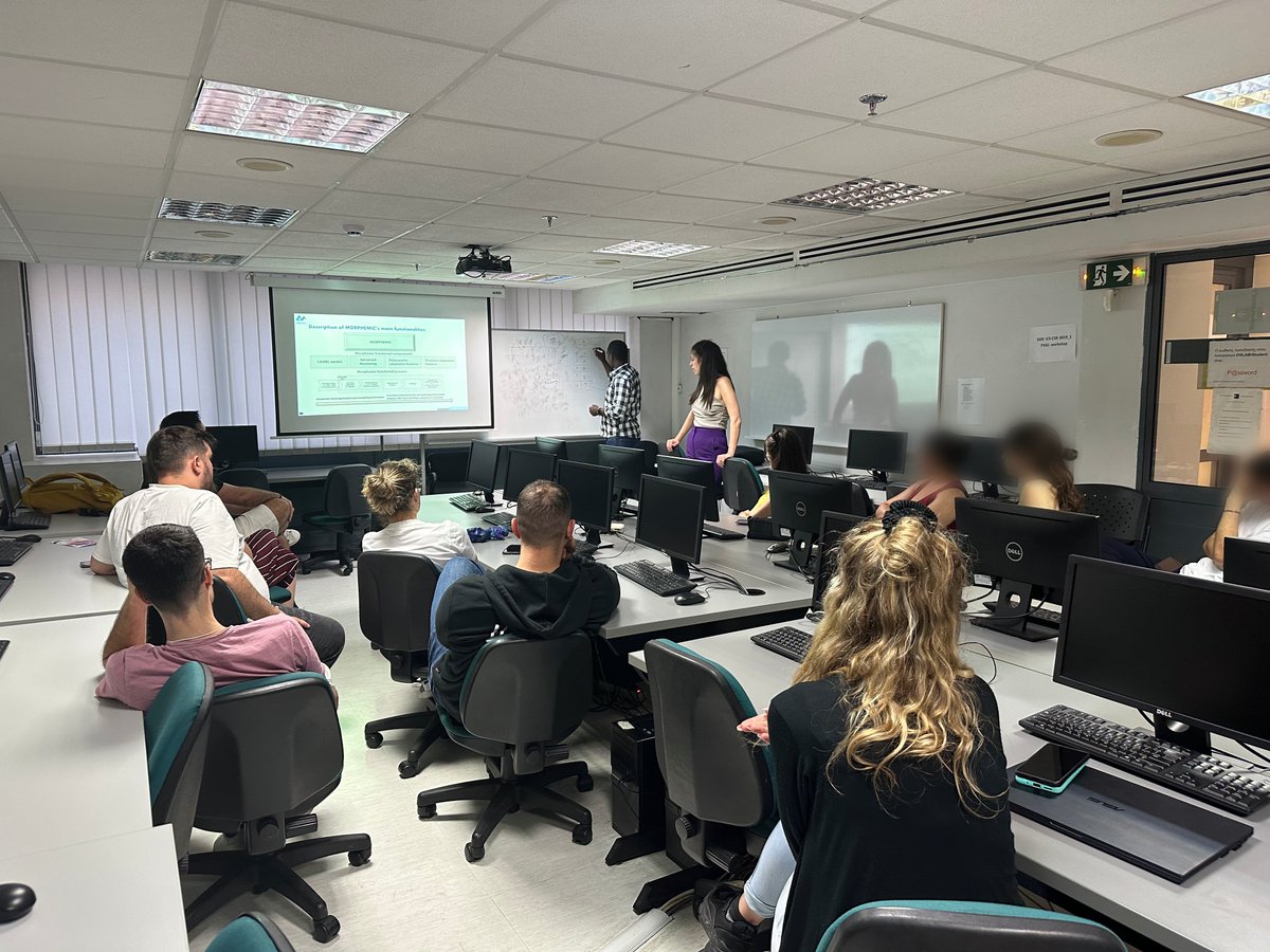 This month MORPHEMIC representatives from UPRC spread the word about the results of our #Horizon2020 project to the workers of Cybercrime Division of Hellenic Police and students of the Master Programme "Information Systems and Services" at University of Piraeus. #CloudComputing