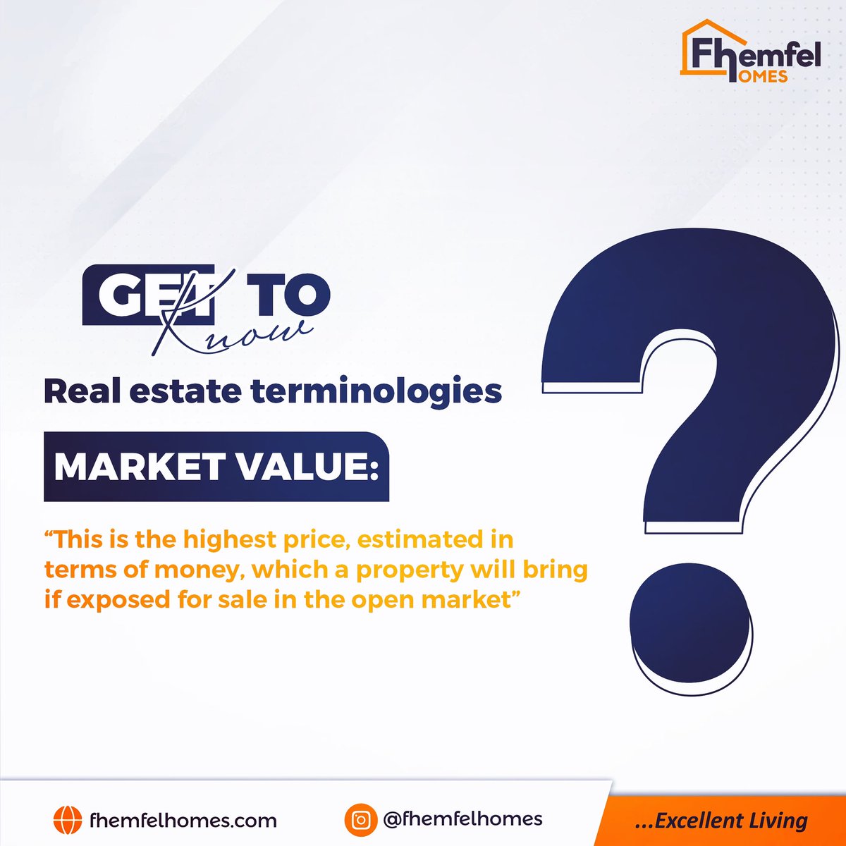 fhemfel's tweet photo. Another day to learn a new real estate term…“MARKET VALUE”

For more enquiries, send us a D.M or contact us:

+2348085099991

#fhemfel #fhemfelhomes #Abuja #Tinuboom Davido Sophia Unavailable Seyi law Adeleke Shegz and Bella Festus Okoye https://t.co/tmAG47T8iw