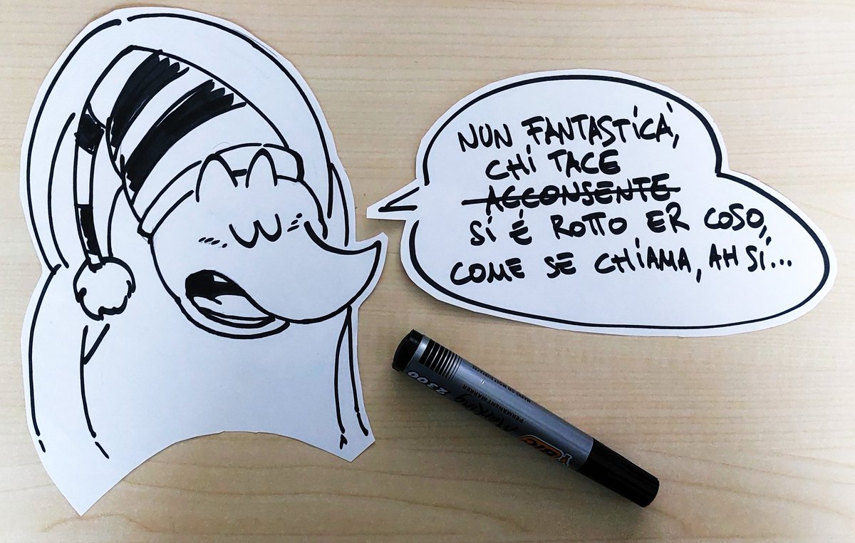 cordadoppia's tweet image. Spirito guida del giorno

#pennaroni
#freeforuse
@zerocalcare