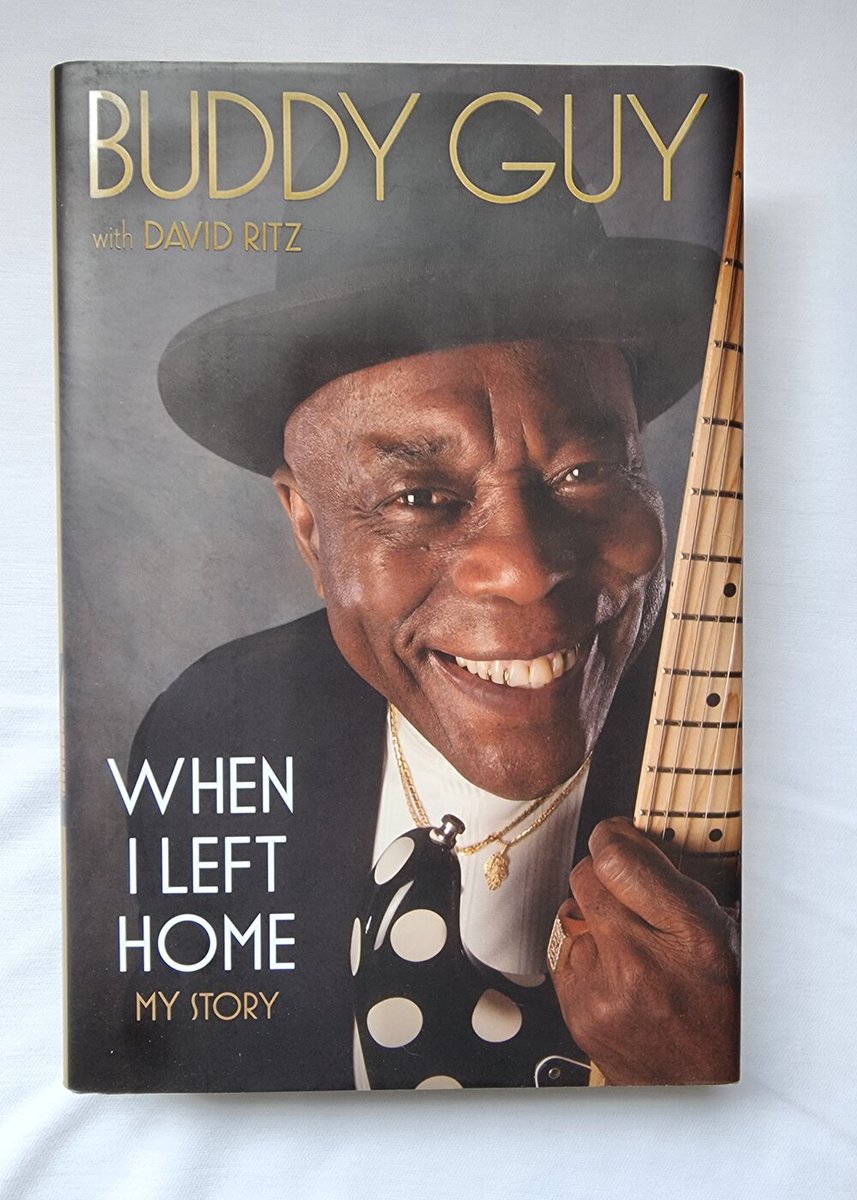 Really enjoyed Budy Guy's biography #WhenILeftHome. The 3rd Music Biography I read in a row. They are a great way to get a feel for how life was in different periods of time and social realities.  This one in particular also made me decide to get another guitar!
