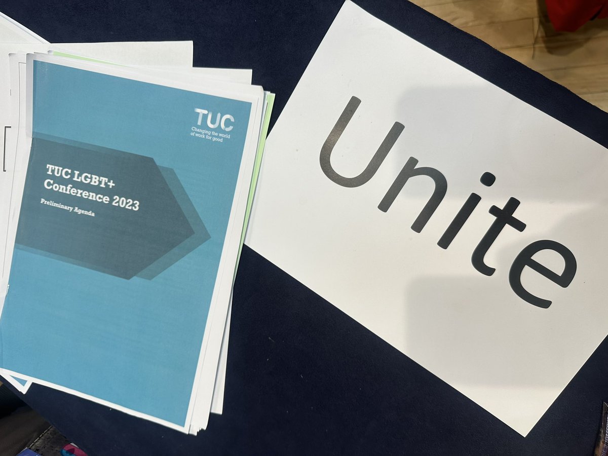 We’re at the <a href="/The_TUC/">Trades Union Congress</a> LGBT Conference!

#TUCLGBT
#TradeUnionsForTransRights