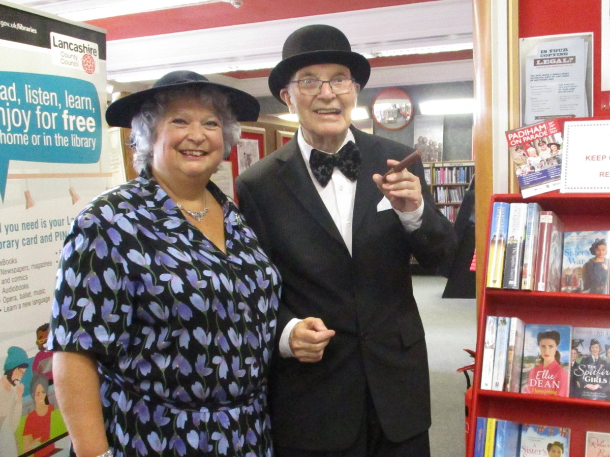 LancsLibraries's tweet image. A fantastic 1940s themed Padiham on Parade Weekend, enjoyed by the whole community
#PadihamLibrary