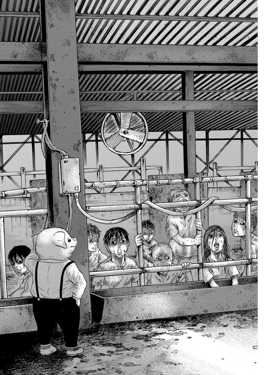 人間と動物が逆転した村⑦
 #漫画が読めるハッシュタグ 