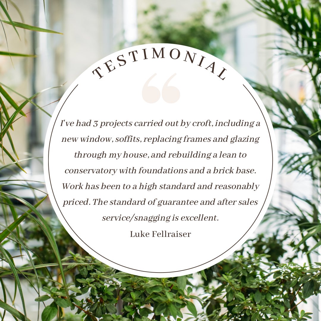 A big thank you to Luke Fellraiser for leaving us a Google review.

#testimonial #review #businessreview #happycustomer #customerexperience #houseproject #window #soffits #conservatory #gardenroom  #gardenpods #lancashire #preston
