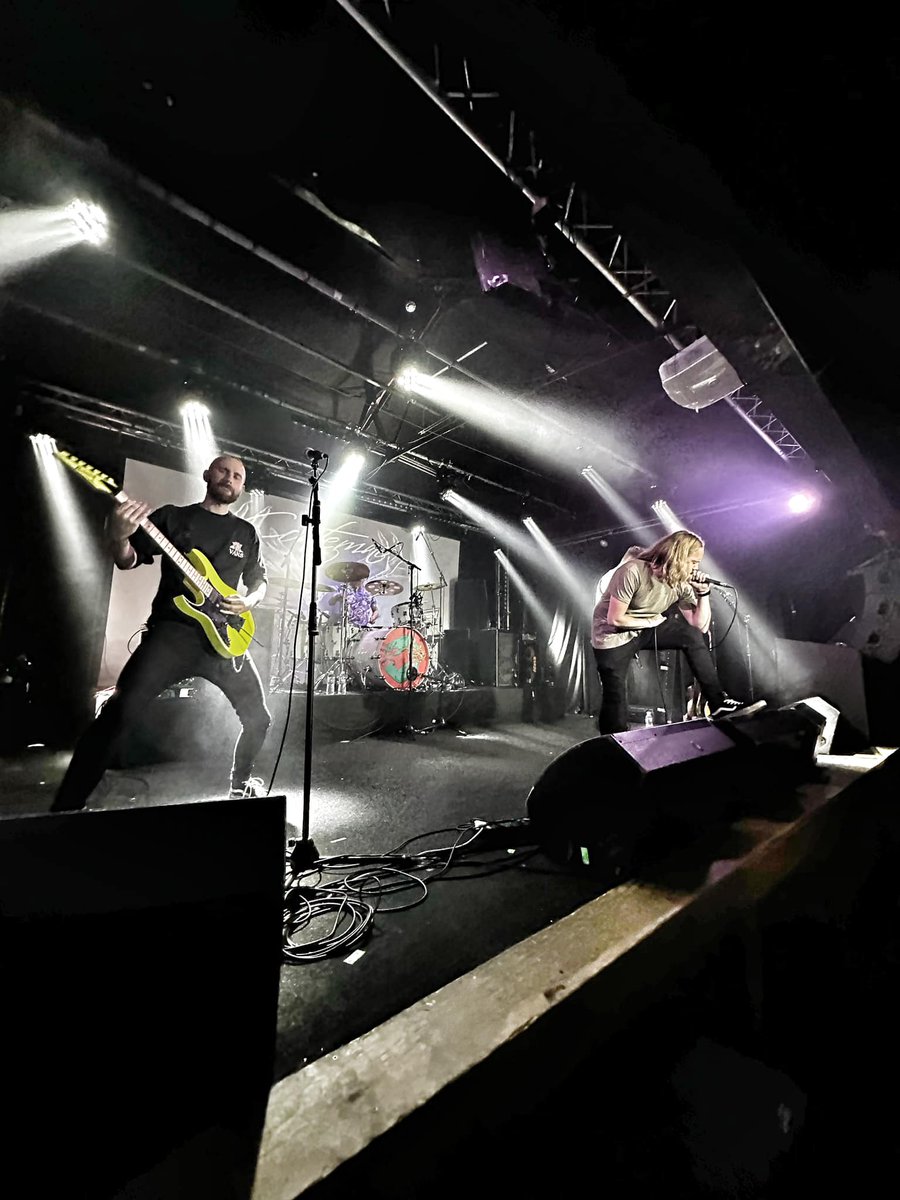 We had great fun in Derby last night with Black Orchid Empire, Giant Walker and Sixth Wonder!
Roll on the next one.. 🎵

#HEAVYMETAL #metalcore #live #music