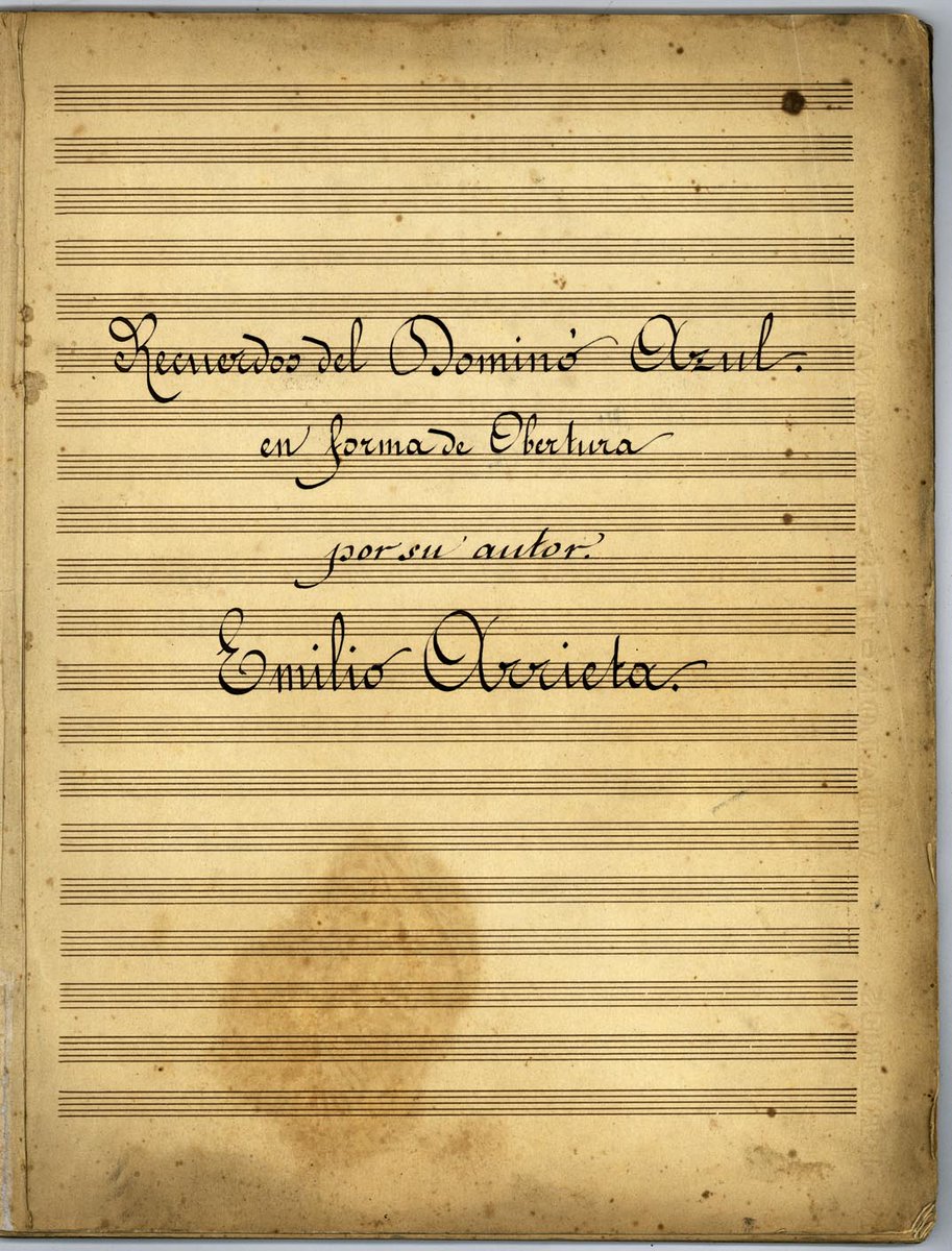 cultura_na's tweet image. 🎼 #ArchivoNavarra ha incorporado 30 nuevas grabaciones a su #Fonoteca.

🎶 Destaca ‘Recuerdos del Dominó Azul’, la primera zarzuela de Emilio Arrieta.

📍 Están disponibles con acceso universal, libre y gratuito 

🔗 Más información: culturanavarra.es/es/noticias/el…

#CulturaNavarra