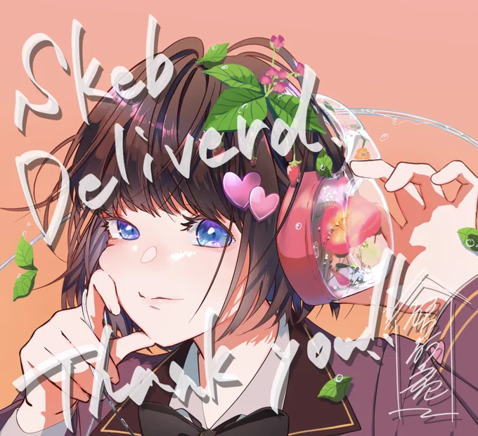 Skeb納品しました! リクエストありがとうございました! skeb.jp/ #Skeb #Commission