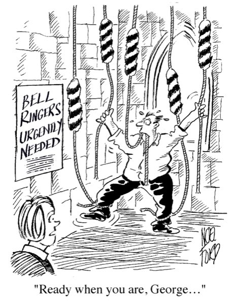 Ever thought about trying #bellringing? The learners at Kington are having a practice this afternoon 2:30pm to 4pm, why not pop along to see what they get up to? #kington <a href="/KingtonTown/">Kington</a>