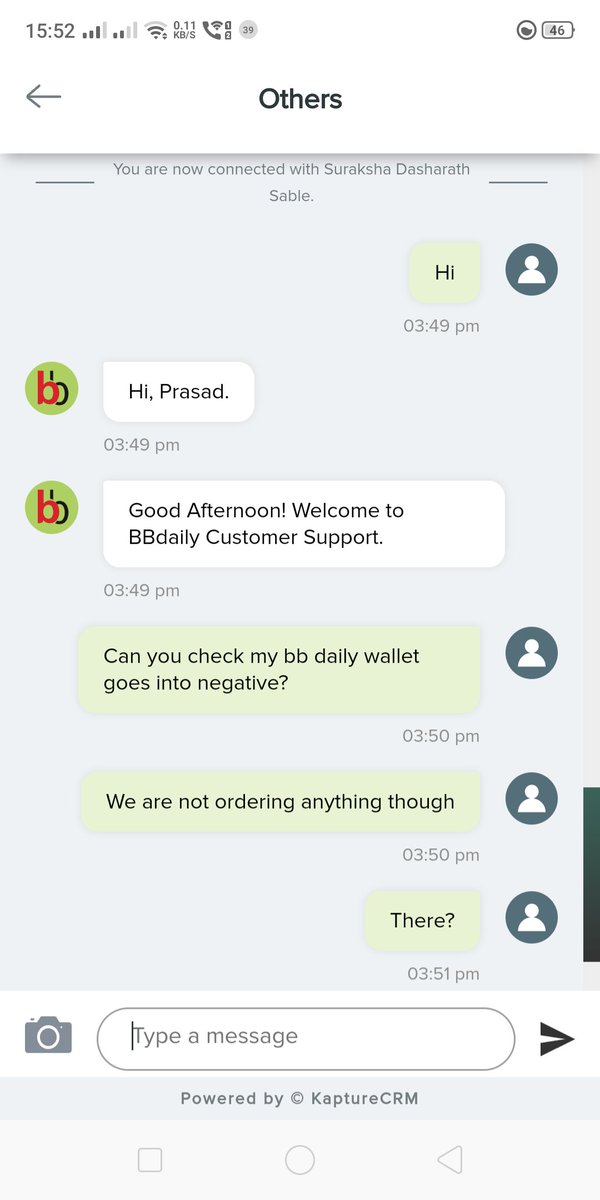 @bigbasket_com - can anyone please wakeup this lady. Not responding at all .