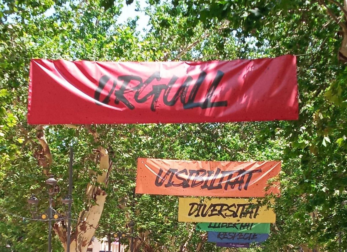 🏳️‍🌈Xàtiva es vesteix dels colors LGTBIQ+ per a reivindicar la normalització i visibilització de totes les formes de ser i d’estimar, així com els drets i les llibertats de totes les persones!