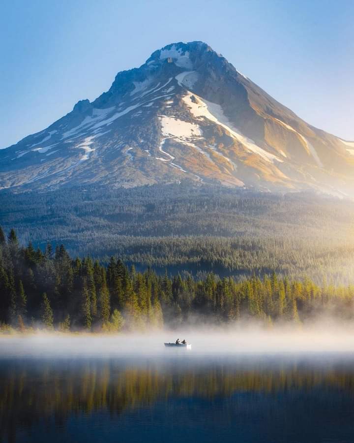 Happy thursday☀️ Morning fog. Oregon