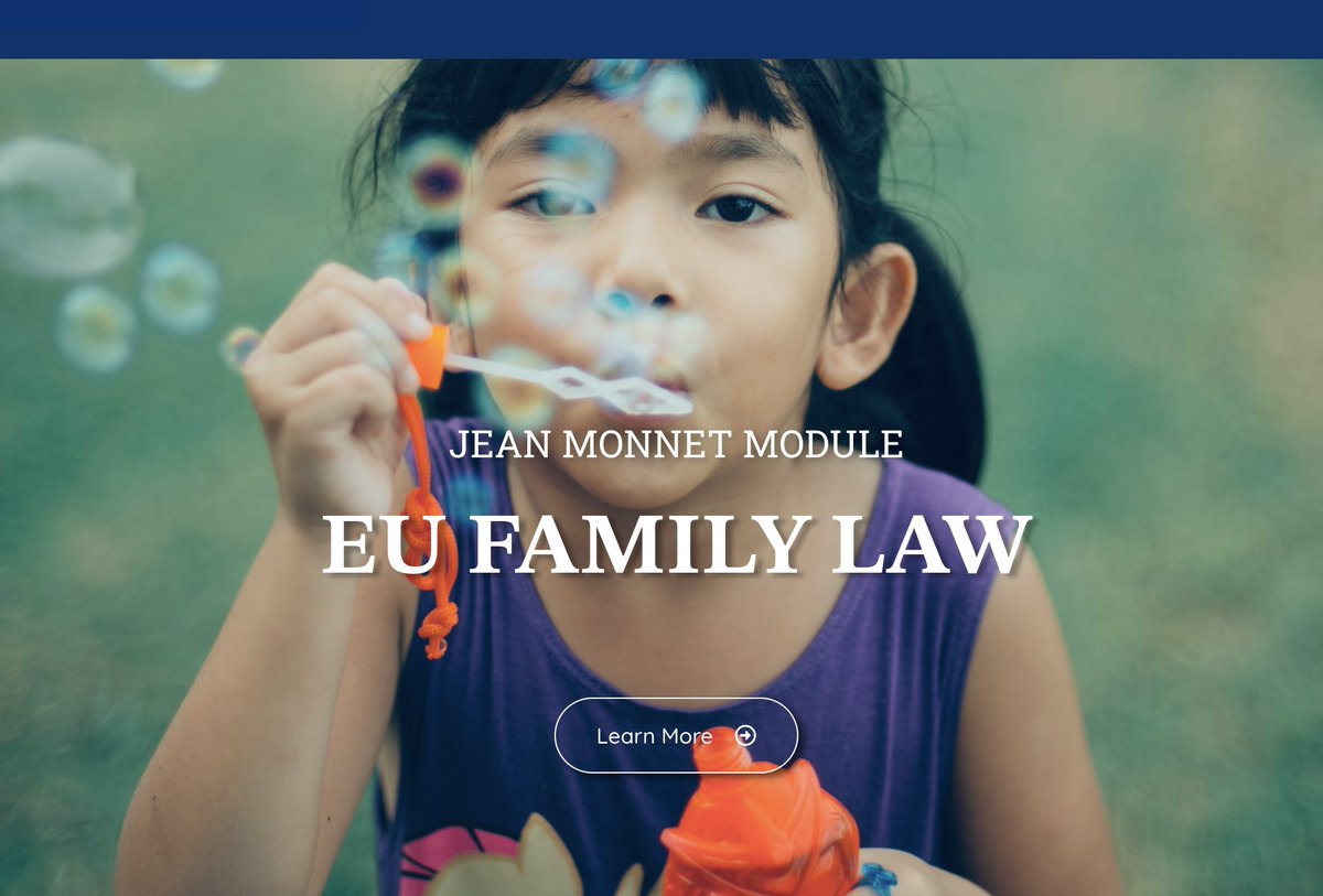 Launching today our new website and blogpost series, that will gather scholarship produced by the [incredible] students of the EU Family Law <a href="/nEUfamnova/">EU Family Law (Jean Monnet Module)</a> course.

🔗Website: eufamilylaw.novalaw.unl.pt

🖋 Blogpost: eufamilylaw.novalaw.unl.pt/the-present-an…