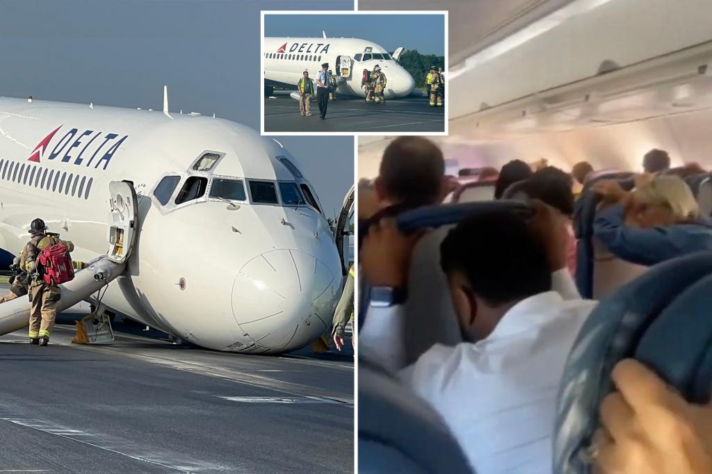 New York Post on Twitter "Delta flight with 96 passengers aboard