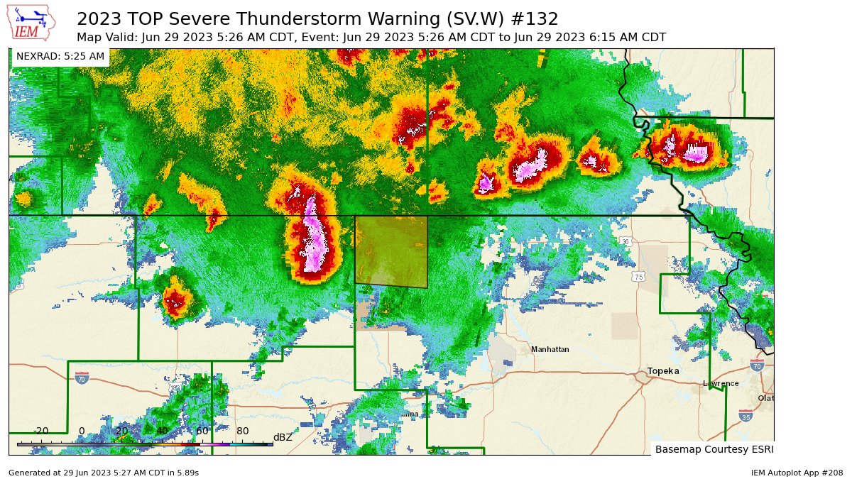 Severe Weather Alerts on Twitter "TOP issues Severe Thunderstorm