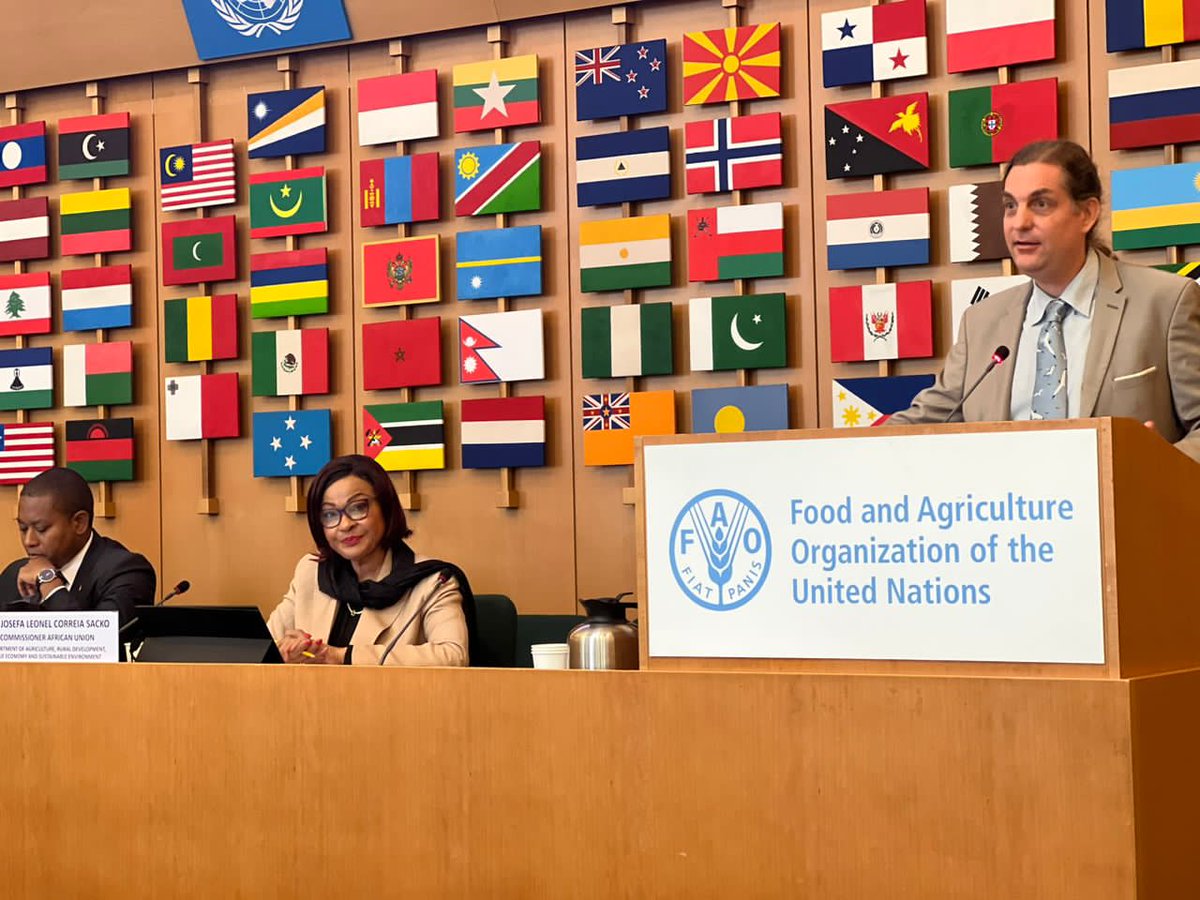 Honored to chair a Ministerial panel on Building Resilience to shocks,scaling up resilience for sustainable devt. at @FAO HQs in #Rome The need for #financing, #socialsafetynets, #Knowledge,#technology were highlighted to address vulnerabilities in #hot_spots in #SID countries