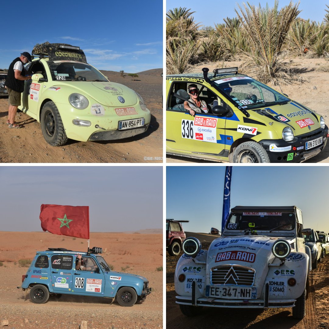 babelraid's tweet photo. Sur le @babelraid t'es pas bloqué sur un seul type de véhicule, tu peux venir avec n'importe quelle voiture de tourisme 2 roues motrices ! Alors fais-toi plaisir et viens nous rejoindre sur la prochaine édition ! 
+ d'infos ici ➡ https://t.co/2WOPrPqzch #Babelraid #Rallyeraid https://t.co/EbhLh1EVf9