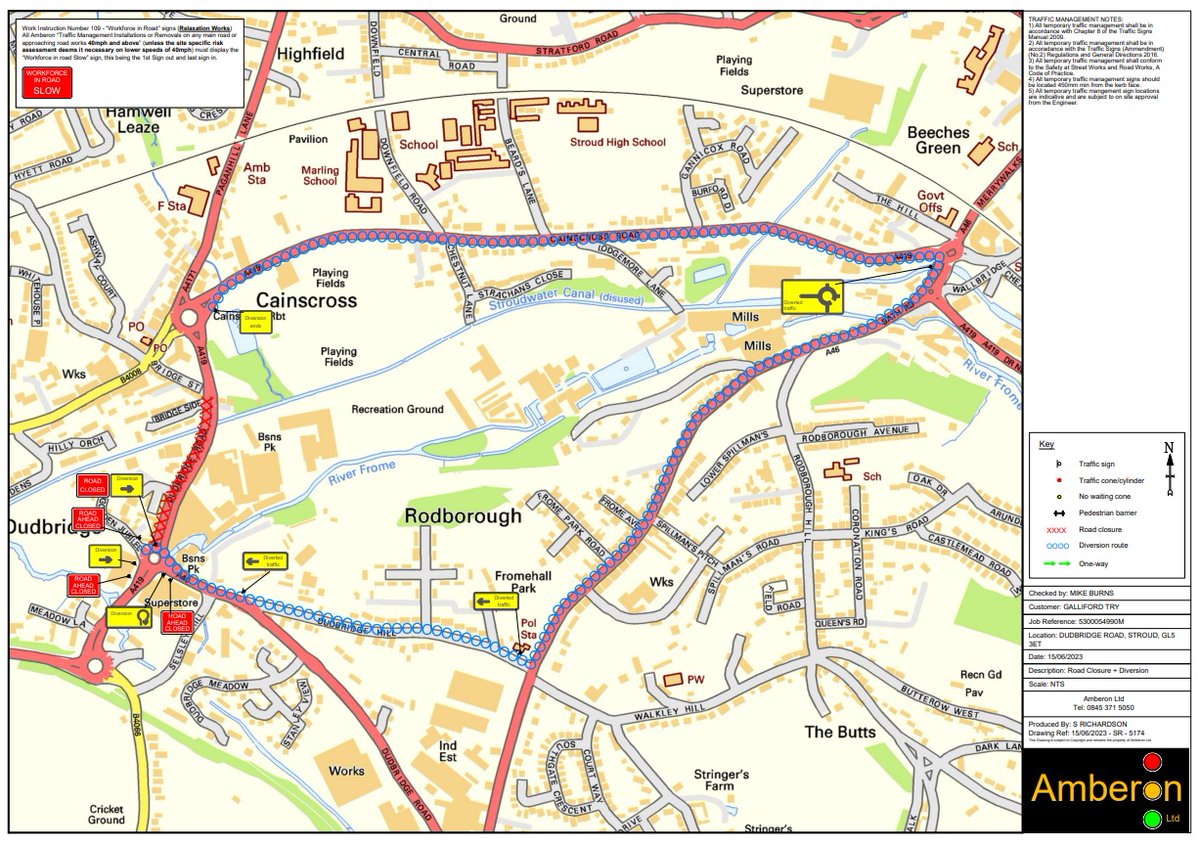 Cainscross Town Council (@cainscrosspc) on Twitter photo URGENT closure: A419 Dudbridge Road -
This road will be closed from 8pm - 6am tomorrow to allow for safety defects to be completed by Severn Trent Water Ltd. Emergency access cannot be maintained through site. If you require further info email streetworks@gloucestershire.gov.uk URGENT closure: A419 Dudbridge Road -
This road will be closed from 8pm - 6am tomorrow to allow for safety defects to be completed by Severn Trent Water Ltd. Emergency access cannot be maintained through site. If you require further info email streetworks@gloucestershire.gov.uk