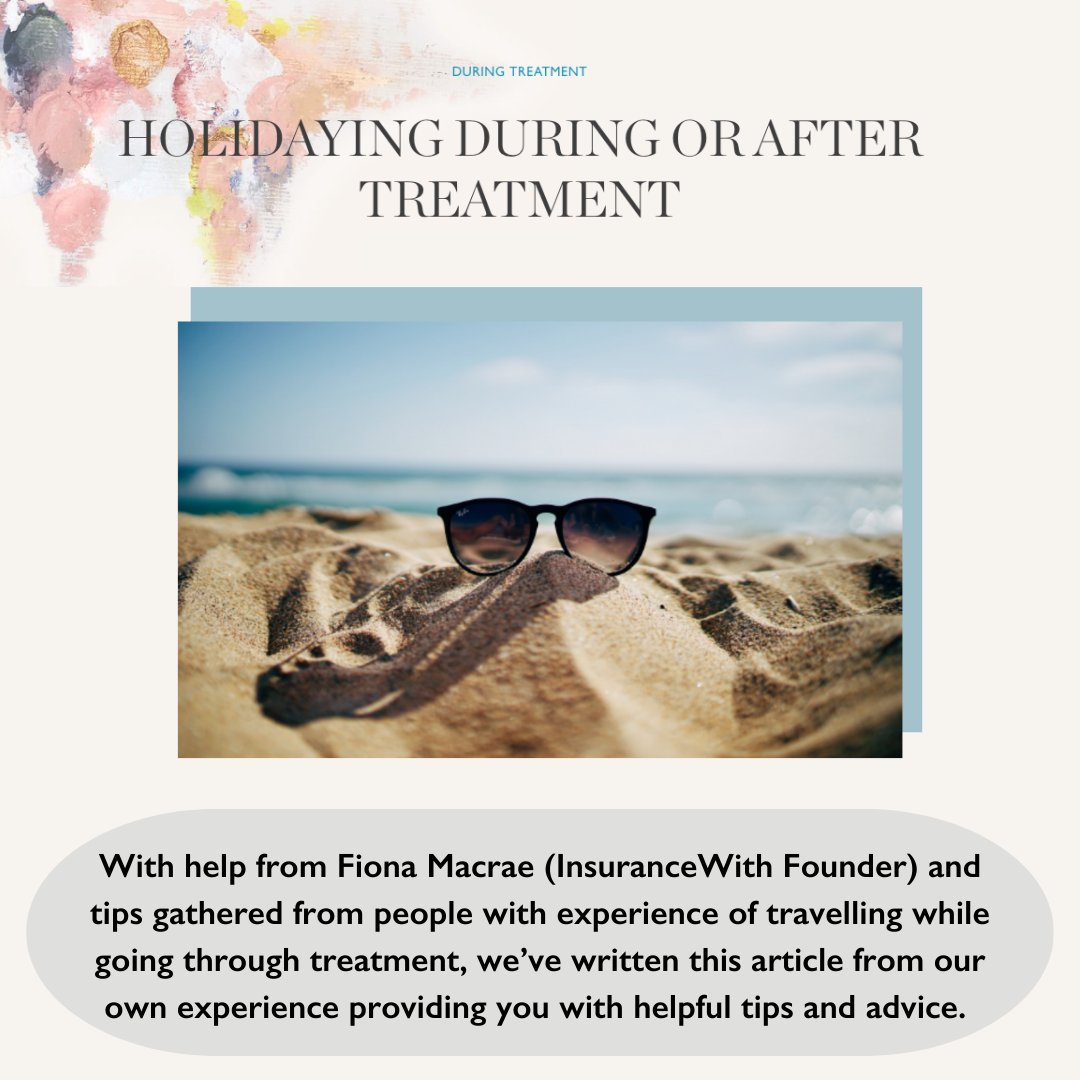Of all the times in your life when you feel the need for a holiday, coping with breast cancer is close to the top of the list. To read the article in full, click the link below. For more support and advice, visit our website and click on the Support Hub. futuredreams.org.uk/get-support/ho…