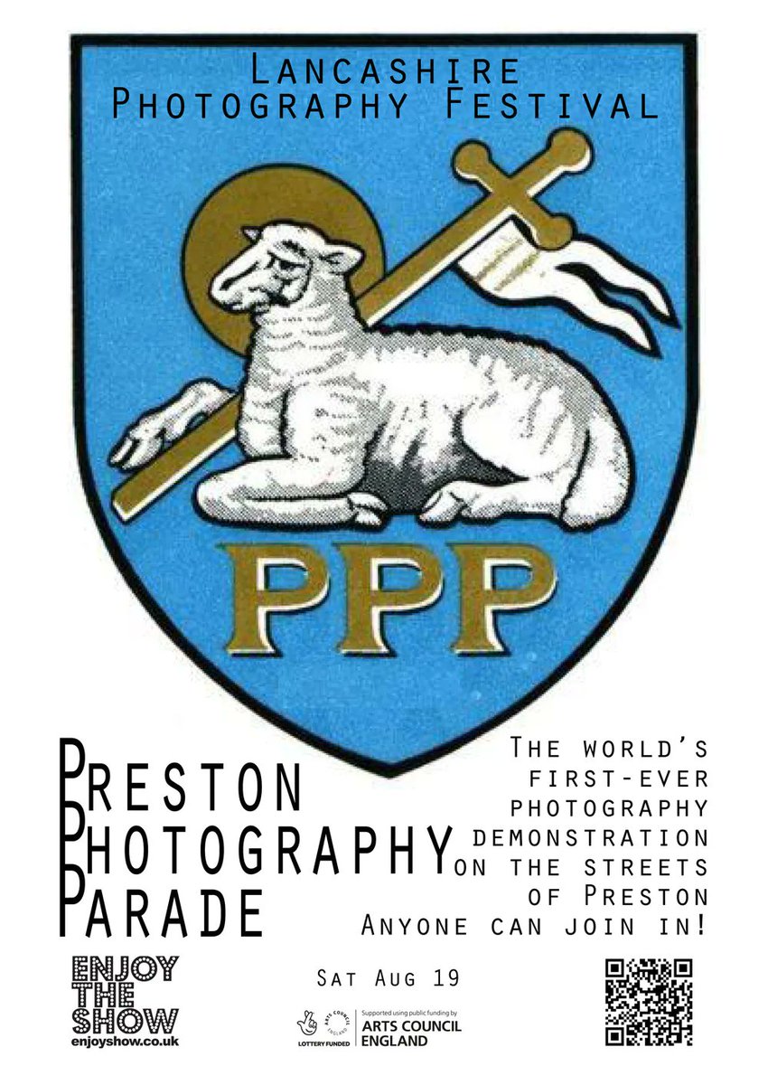 SAVE THE DATE: Preston Photography Parade 

<a href="/EnjoyTheShowUK/">EnjoyTheShowUK</a> are hosting a world-first photography protest parade on the streets of Preston.

Saturday 19 Aug 2023

Free to take part,free to watch, anyone can join in!

Find out more: buff.ly/3p3cOLF 

#lancsphotofest