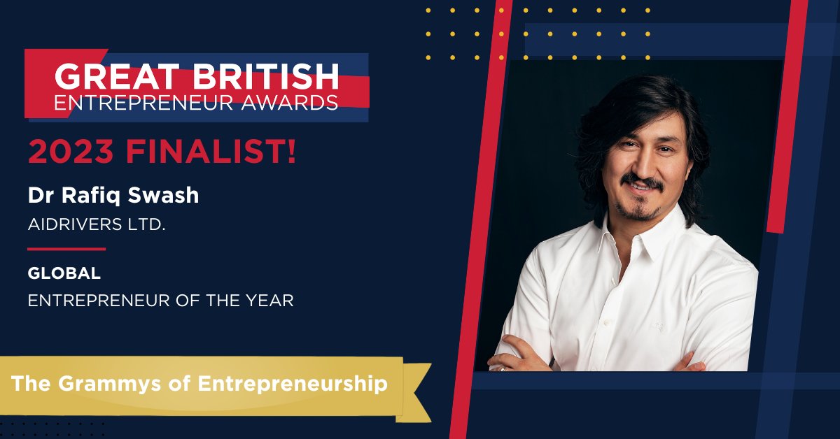 Rafiq Swash (@rafiqswash) on Twitter photo Contented to have been shortlisted as a finalist in the Great British #Entrepreneur #Awards! <a href="/EntrepreneursGB/">Great British Entrepreneur Awards & Community</a>
no one is an "island" and as a founder of <a href="/aidriversltd/">Aidrivers Ltd</a>, I am entirely dependent on my excellent, motivated, driven team of experts in all that we have done and doing! Contented to have been shortlisted as a finalist in the Great British #Entrepreneur #Awards! <a href="/EntrepreneursGB/">Great British Entrepreneur Awards & Community</a>
no one is an "island" and as a founder of <a href="/aidriversltd/">Aidrivers Ltd</a>, I am entirely dependent on my excellent, motivated, driven team of experts in all that we have done and doing!