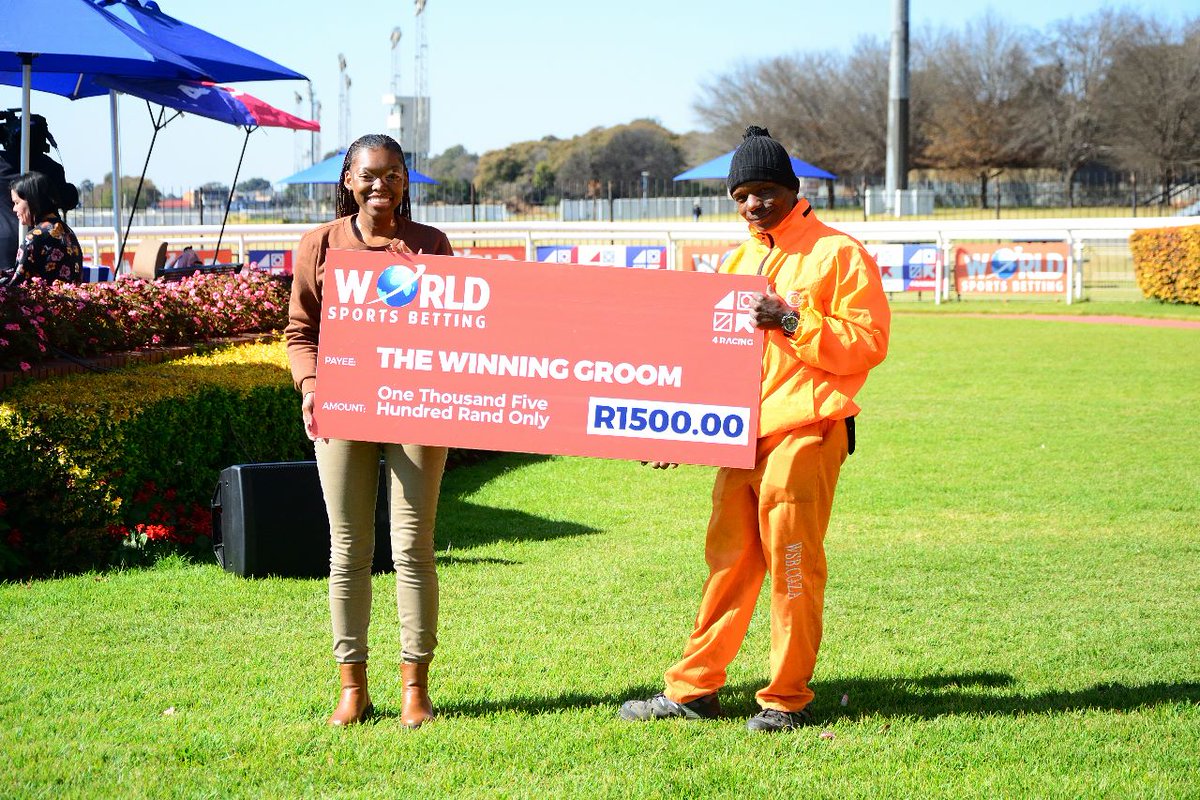 RacingTodayTV's tweet photo. #TURFFONTEINRACECOURSE RACE 1 π
Winner: Neerah (Vercingetorix - Zili)
Owners: World Sports Betting (Nom: Mr W Tannous)
Breeder: Winterbach Stud
Trainer: Ashley Fortune
Jockey: Siyabonga B Mthembu
#TAB4racing #Horseracing #TAB #4racing #Betting #TakeABet #WinBig https://t.co/p3pEFuKcdB