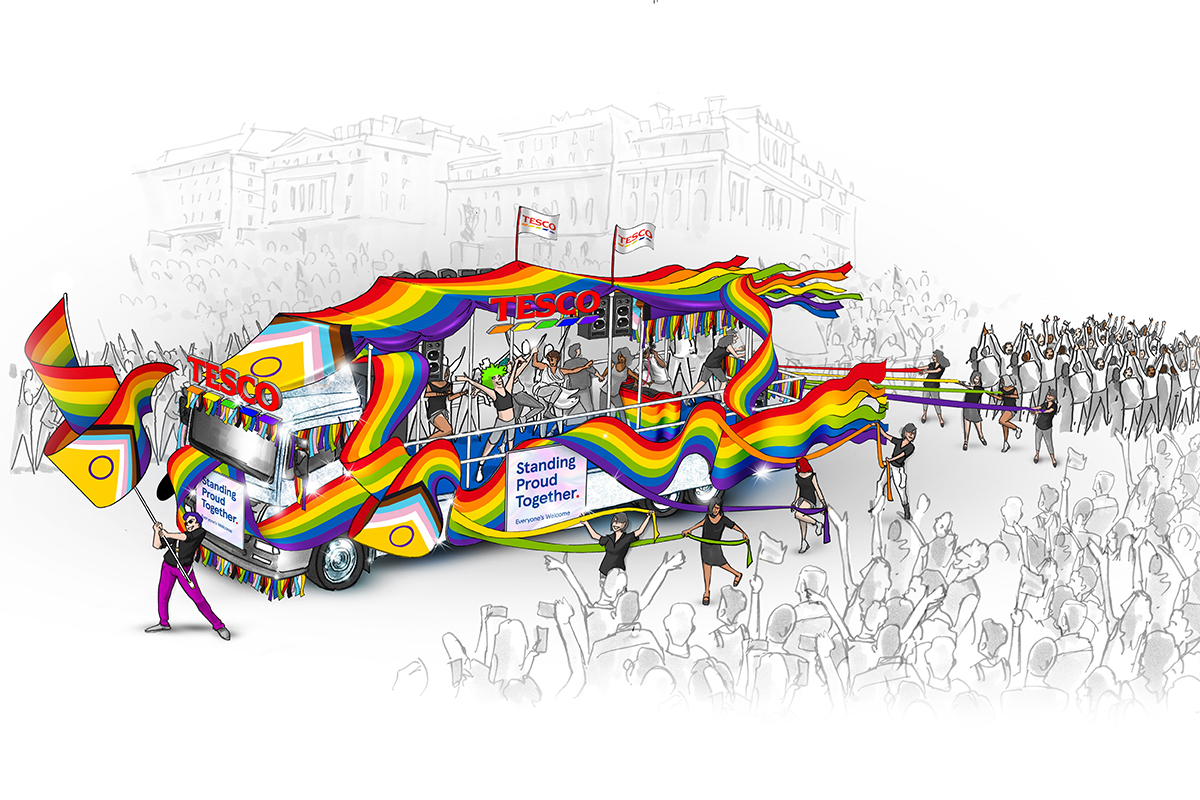 N2O and Tesco stand proud together at London and Brighton Pride with energetic parade float eventindustrynews.com/news/uk-and-eu… #eventprofs