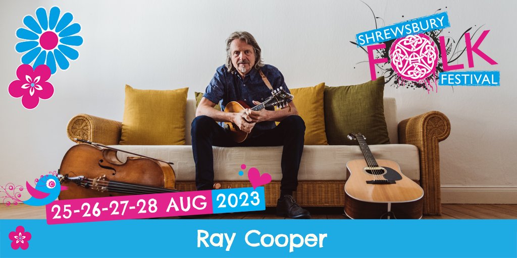 RaycooperRay's tweet image. Shrewsbury Folk Festival, Village Stage Sunday 3.15 pm
@shrewsburyfolk #FolkSinger #cello