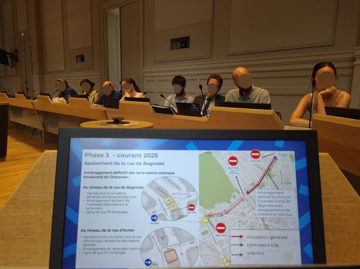 Mairiedu20's tweet photo. APAISEMENT DE LA RUE DE #BAGNOLET
Hier soir, la mairie de #Paris20 accueillait l’acte 1 du comité de suivi entre les collectifs d'habitantes et d’habitants du quartier #Réunion #PèreLachaise & les services de la #Voirie de la Ville de @Paris & la mairie du #20e. #EngagementsTenus https://t.co/P6SYNAU3Ui