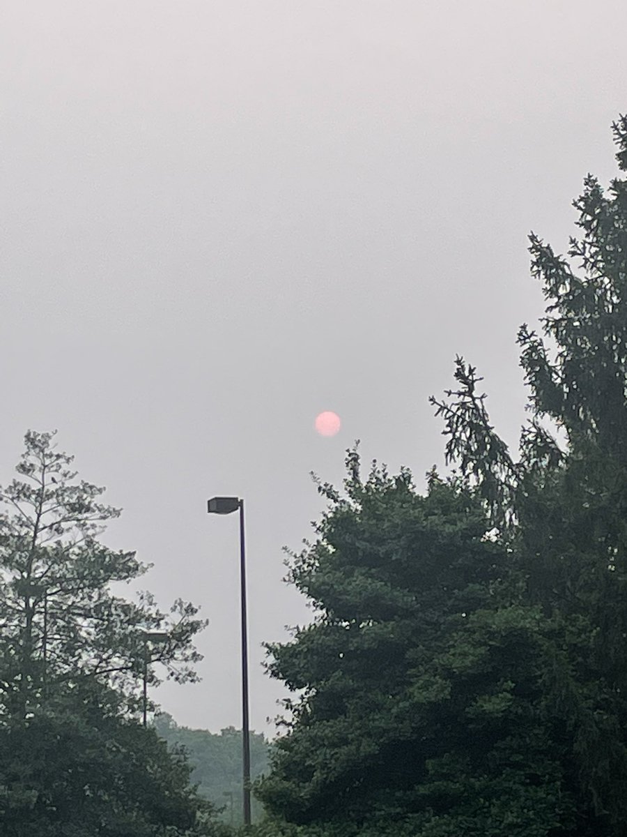 That red sun again… #mdwx