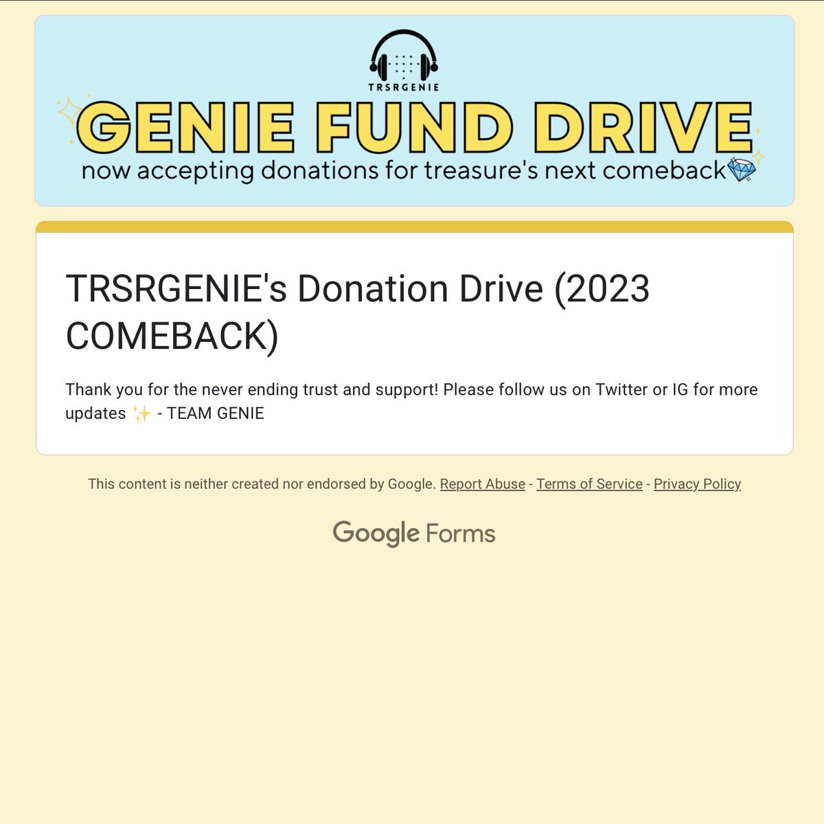 SKYUT3U's tweet photo. We have sent PHP 1500 to @TRSRGENIE to help 🧞♂️ team. It may be a small amount for others, but it’s from teumes who willingly gave their extra money for T5 which makes it more special 🥹🙌🏻
To #TeamSingko & sponsors, this will not be possible without your help guys. THANK YOU! 💙 https://t.co/0VjcQqbamF