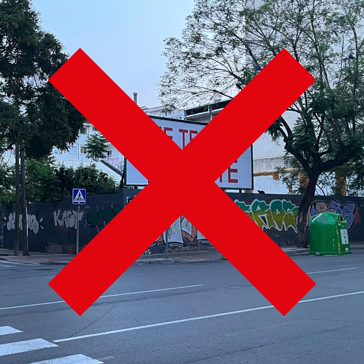 pspvprocs's tweet photo. La Junta Electoral se pone seria contra las derechas y obliga a retirar las vallas publicitarias con ataques al presidente @sanchezcastejon.

El PSPV denunciará a los responsables e instará a la investigación para dilucidar si hay vínculos con la campaña antiPSOE del 28M. https://t.co/N3pvd0LGZk