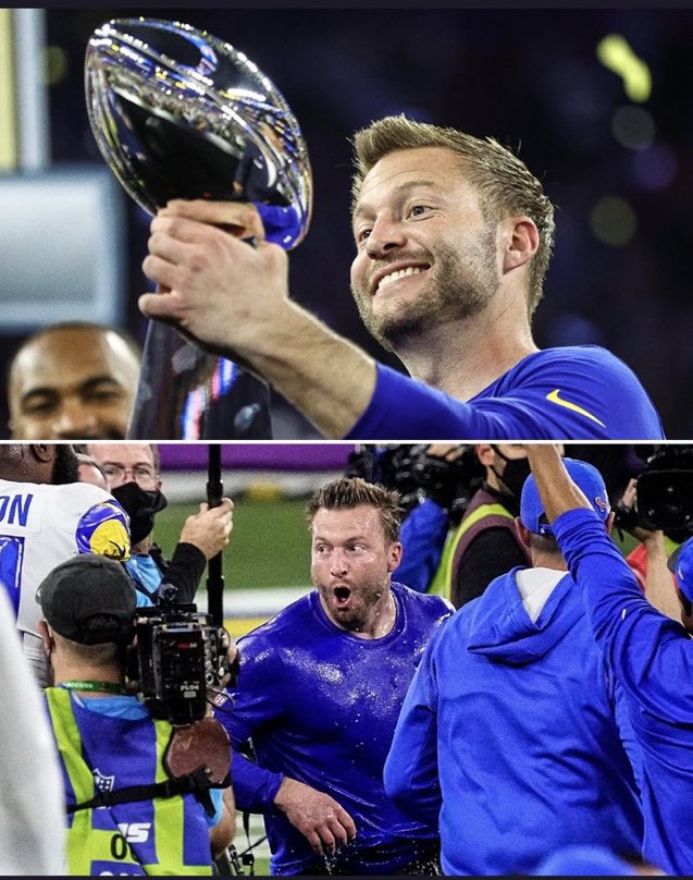 Sean McVay said, "Show me anybody that's great in anything they do, I'll show you somebody that's persevered, demonstrated that mental toughness to overcome some obstacles &amp; adversity."

Toughness is built through small physical wins.

It is physical and mental.

Toughness is not