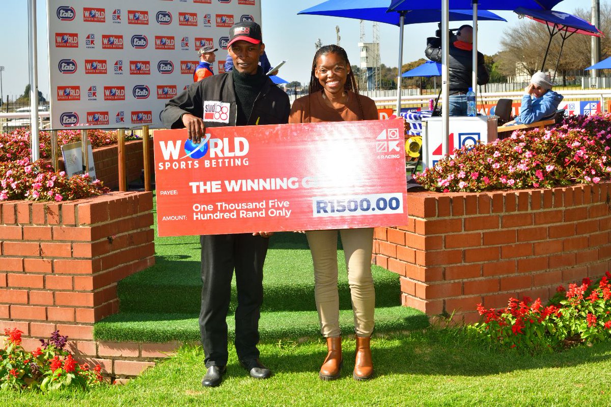 RacingTodayTV's tweet photo. #TURFFONTEINRACECOURSE RACE 2 π
Winner: Red Bomber (Lancaster Bomber - Red Flame)
Owners: Messrs R M Sewgoolam, J F & L M F Wernars, Mr L W & Mrs N J Evered-Hall
Breeder: Lammerskraal Stud
Trainer: J A Janse van Vuuren
Jockey: Gavin Lerena
#TAB4racing #Horseracing #TAB #4racing https://t.co/KHN37UVnWZ