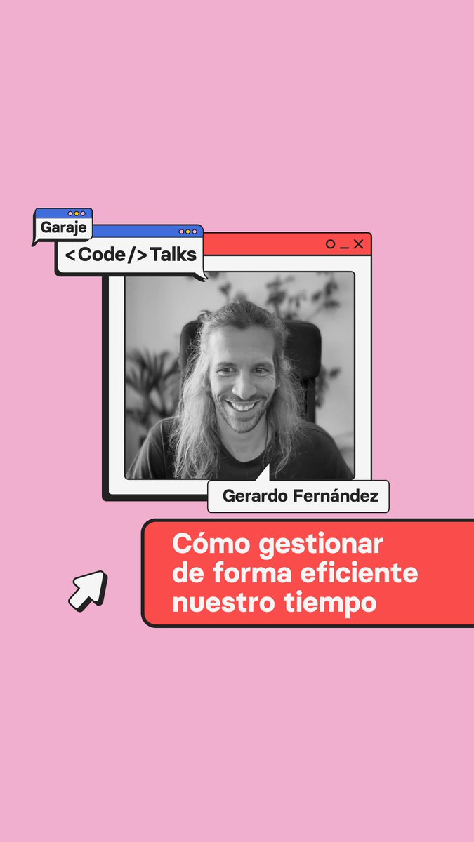 garajedeideas's tweet image. ✱ ¿Cómo gestionas tu tiempo a la hora de trabajar? ¿Sabes estimar de manera eficiente?
 ☞ En el nuevo vídeo de Code Talks 💬, @latteandcode | Senior Developer 👨💻, nos cuenta cómo mejorar la gestión del tiempo en nuestro día a día como #devs 🔻
☻ youtu.be/dolVLO-zJXk