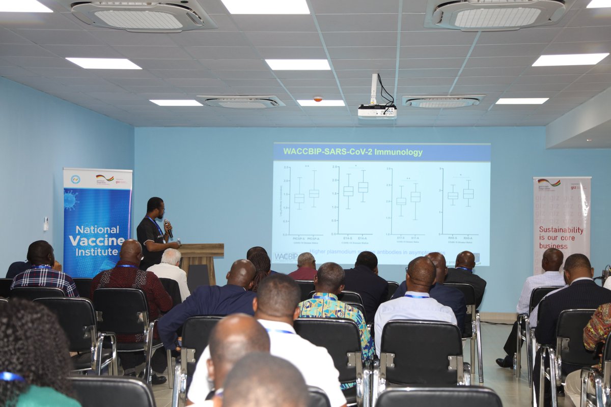 GIZ Ghana & #NationalVaccineInstitute organize Vaccine R&D workshop. Esteemed researchers & experts review Ghana's vaccine production capabilities. 🌱💉 #VaccineResearch #Innovation #GIZGhana