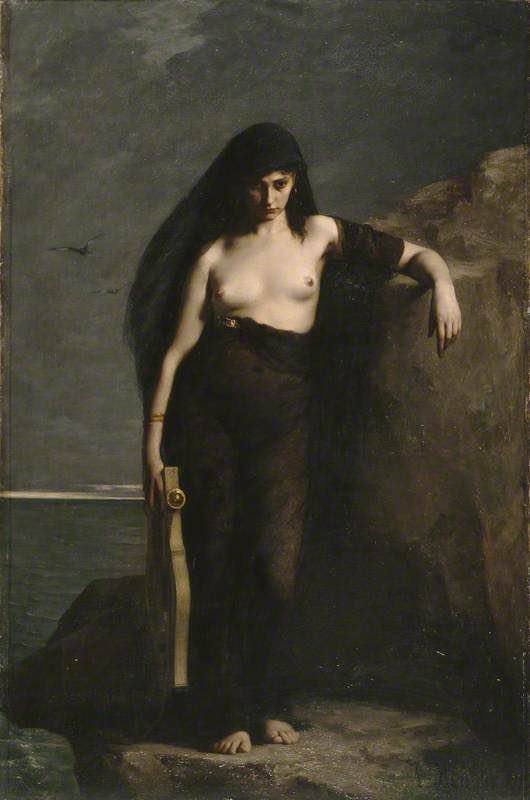 Sappho by Charles Mengin, 1877