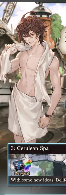 WEARING THE BRACELET EVEN WHEN HES NAKED WE WON
