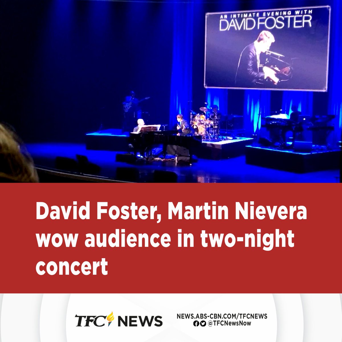 The renowned composer and musician David Foster captivates the audience along with Philippine concert king Martin Nievera during their two-night concert in Las Vegas. @bevllorente has the story. #TFCNews WATCH: youtu.be/5knF6mF-g40