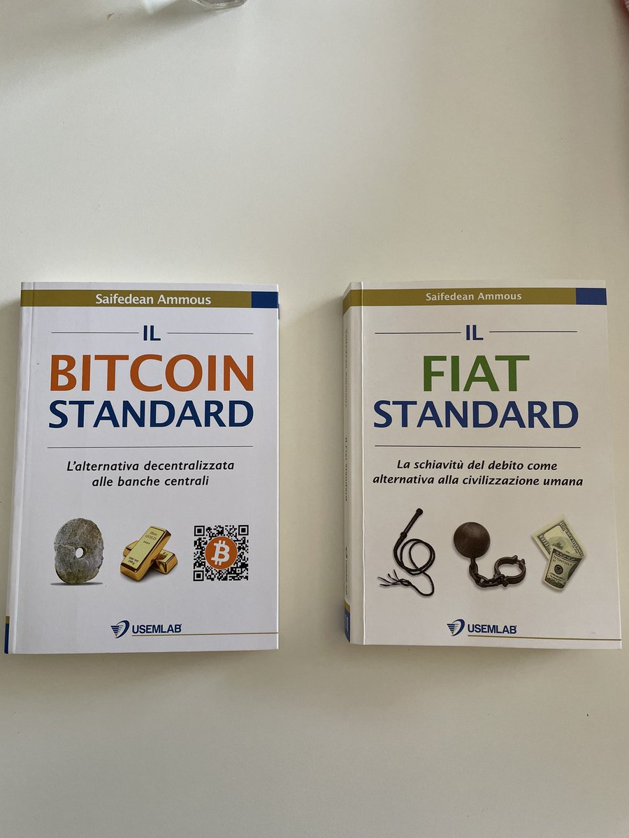 DiegobillyTLC's tweet photo. Letture estive al completo. 🏖️ #Bitcoin 
Grazie @iltruffone e @ilgiga https://t.co/p0JGZT2asz