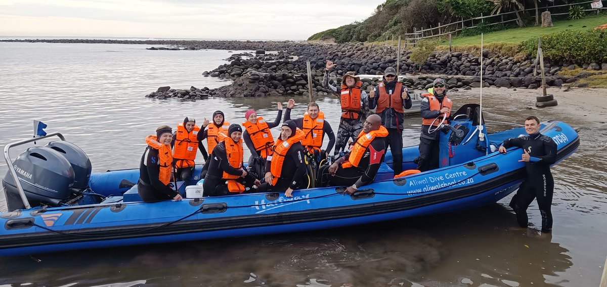 aliwaldive's tweet photo. Sardine Run 2023, first group excited for their first ocean day and what they can expect to see. https://t.co/TOJAlcaq2U