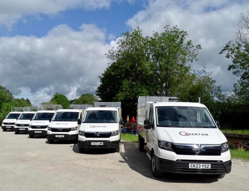 Handover Thursday with Quantum Traffic Management taking delivery of another 6 MAN TGE vans with top quality traffic management bodies by J C Payne. This is traffic management at its best 👍 Once again thank you very much for your business 👍 Diolch yn fawr iawn 👍 <a href="/JCPayneUK/">JC Payne (UK)</a>