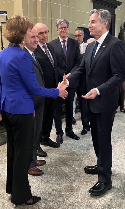 clevelandICJ's tweet image. It was a great privilege to meet SG @almagro_OEA2015 and @JMArrighi at the General #OASassembly (@OAS_official), and to join @SecBlinken, @USAmbOAS, @WHAAsstSecty and @State_IO. Thank you for a great meeting!