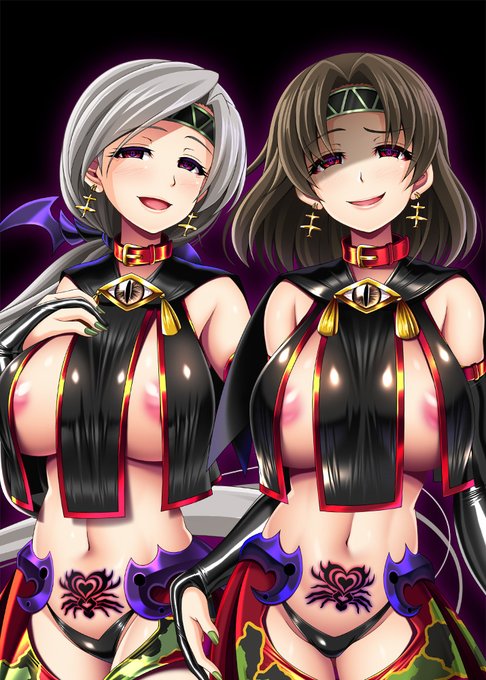 #今月描いたイラストを晒そう
チトチヨカッコアク 