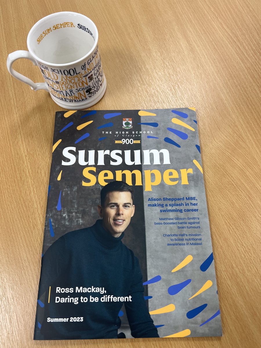 ☕Grab a cuppa and enjoy our newly launched Former Pupil Magazine 'Sursum Semper'!

👀We're already on the lookout for stories for next year's edition, please email community@hsog.co.uk

#HSOGJoyofLearning #SursumSemper
