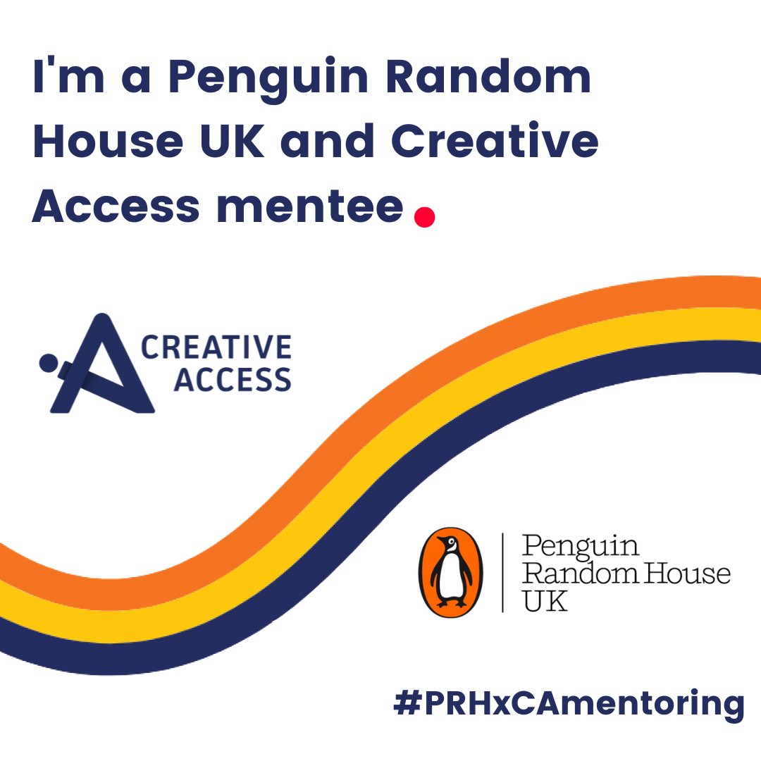 So thrilled that I’ve been selected as a mentee for the 2023 Penguin Random House UK and Creative Access mentoring programme! Can’t wait to learn lots from my mentor #PRHxCAmentoring