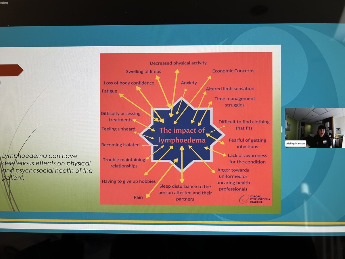 What incredible experience Tamara Kosevic from Princess Grace Hospital <a href="/HCAHospitalsUK/">HCA Healthcare UK</a> has on breast lymphoedema, great to learn from you! #UKONS_Radiotherapy <a href="/UKONSmember/">UKONS</a>