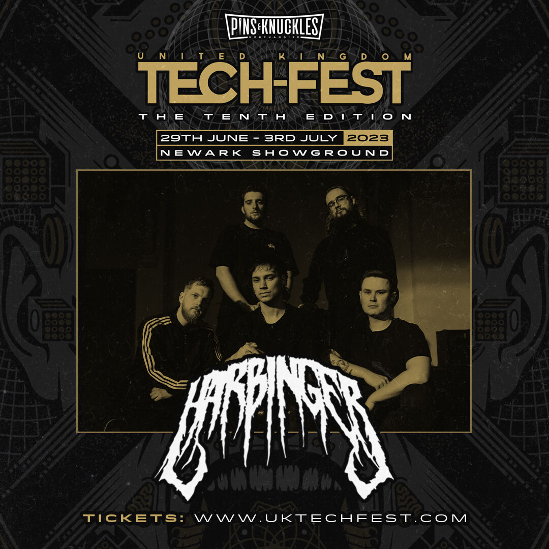 Heading to @UKTechFest & taking over the Main Stage tonight! 💪🏻 Get ready for a special set, Tech Fam! 🔥 See you later! 👊🏻 

#UKTechMetalFest #MainStageHeadliner #uktechfest #uktechmetalfest #ukmetalfestivals #ukfestivals #musicfestivals #ukmetalgigs #metalfests #harbinger